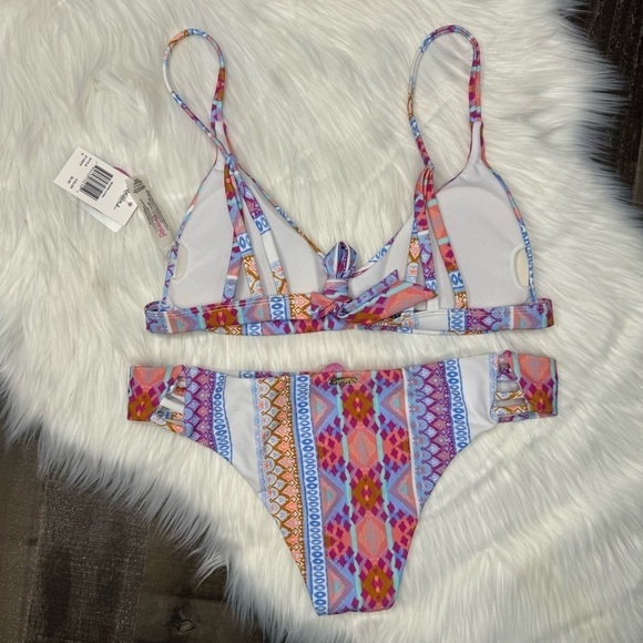 NWT Raisins Mai Tai Cheeky Fit Bikini Set size Small - Picture 6 of 10